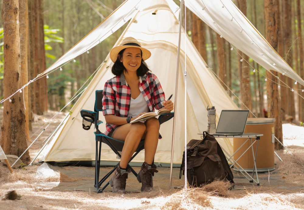 white teepee tents